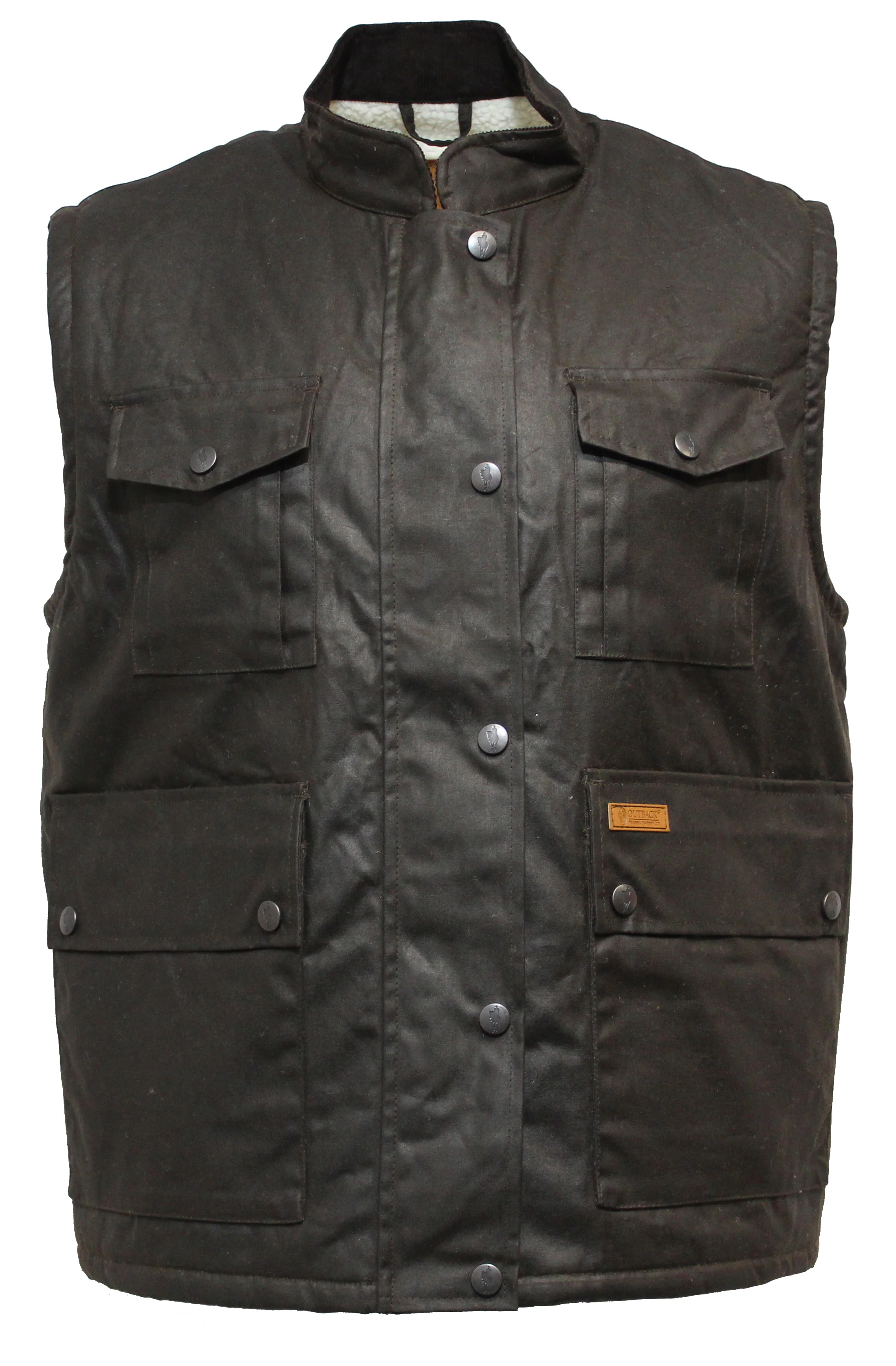 Outback Caulfield Oilskin Vest