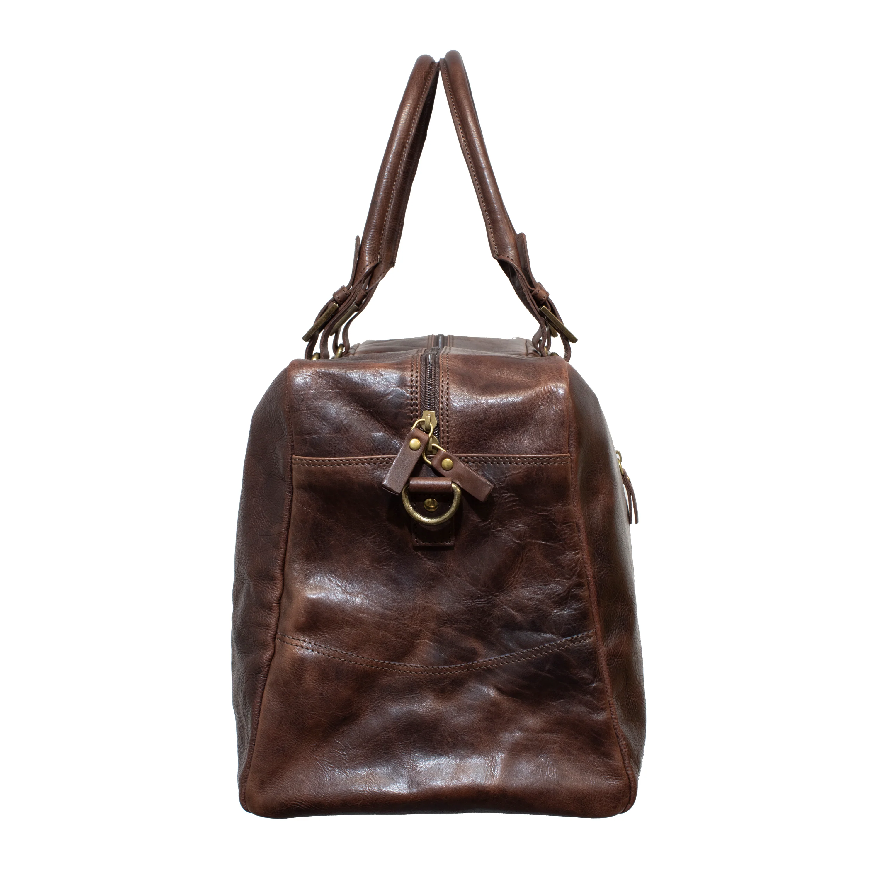 Pierre Cardin Rustic Leather Overnight Bag - Image 2