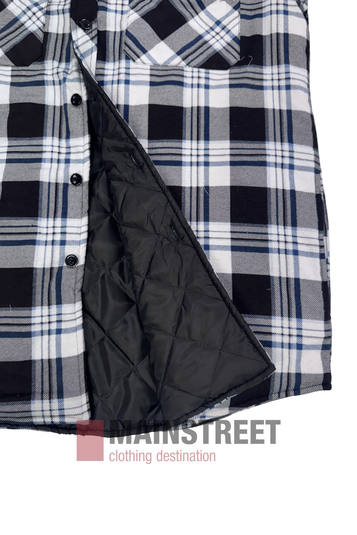 Pilbara Flannelette Quilted Shirt - Image 3