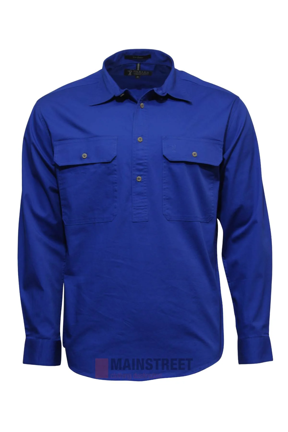 Pilbara Long Sleeve Closed Front Shirt