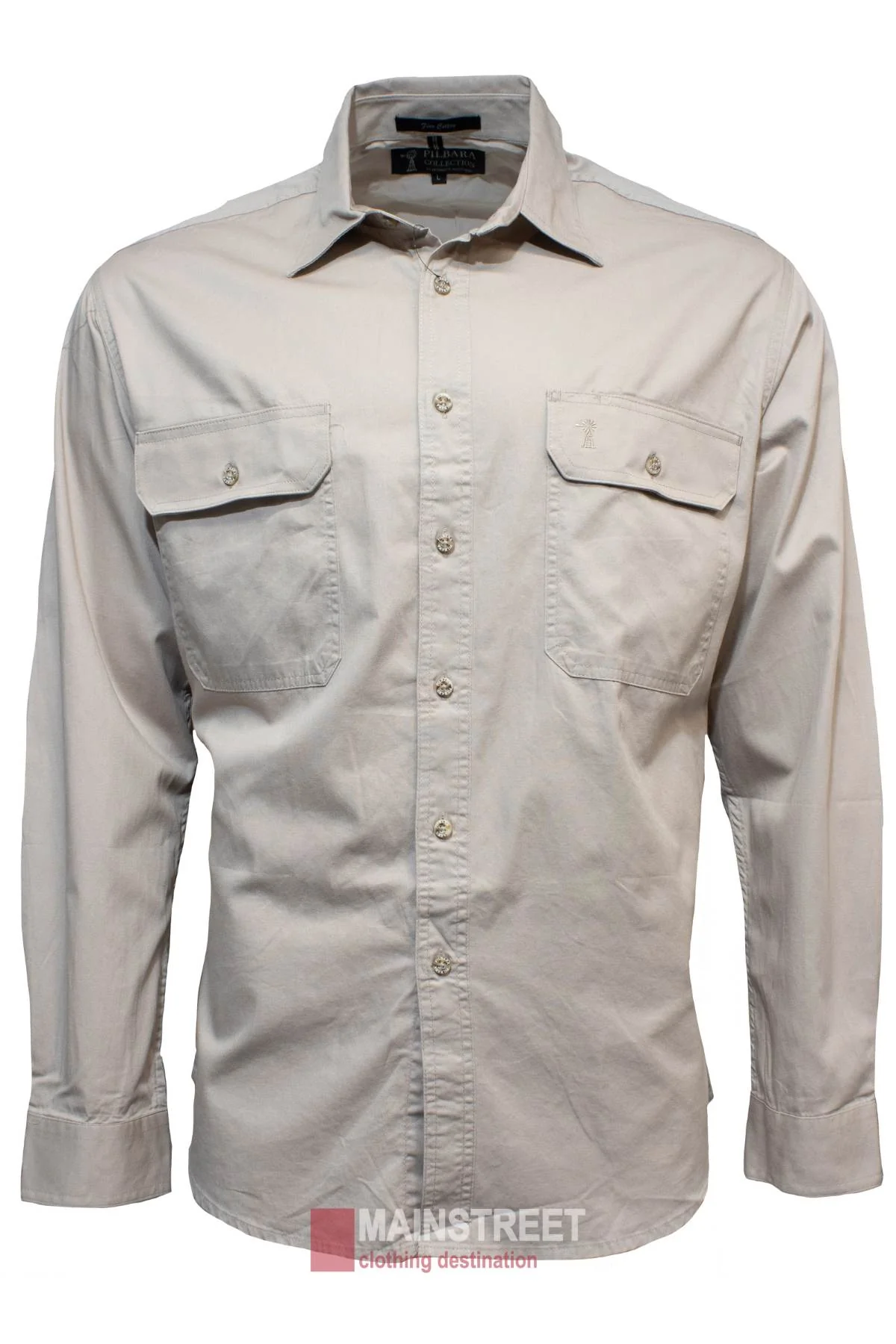 Pilbara Open Front Shirt