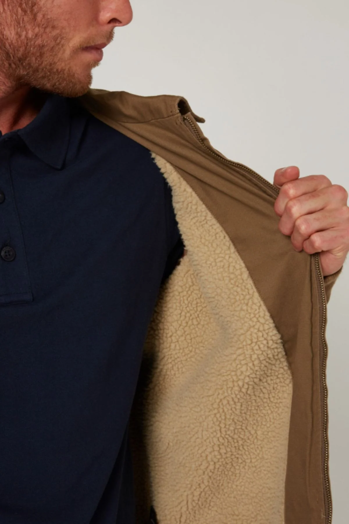 Pilbara Sherpa Bomber Jacket - Image 8