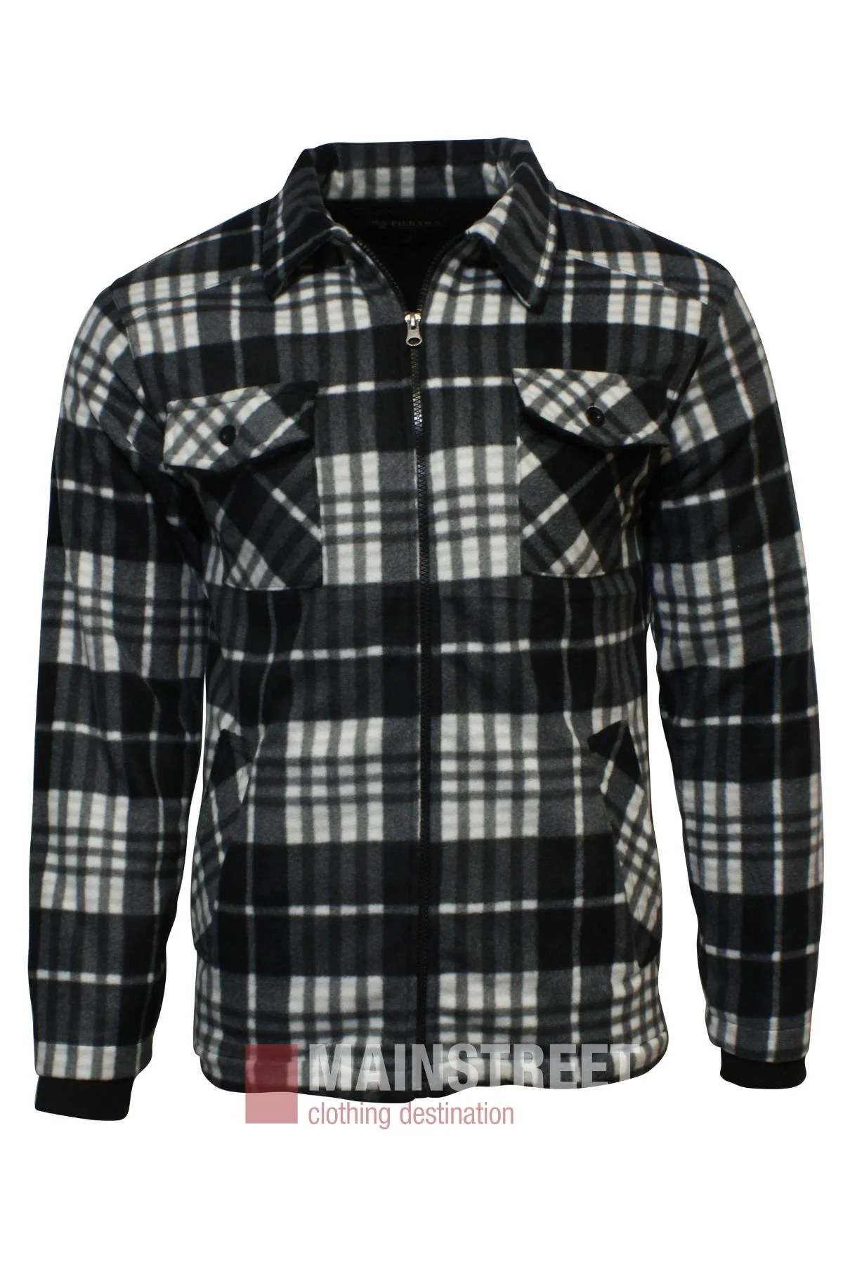 Pilbara Sherpa Lined Check Jacket