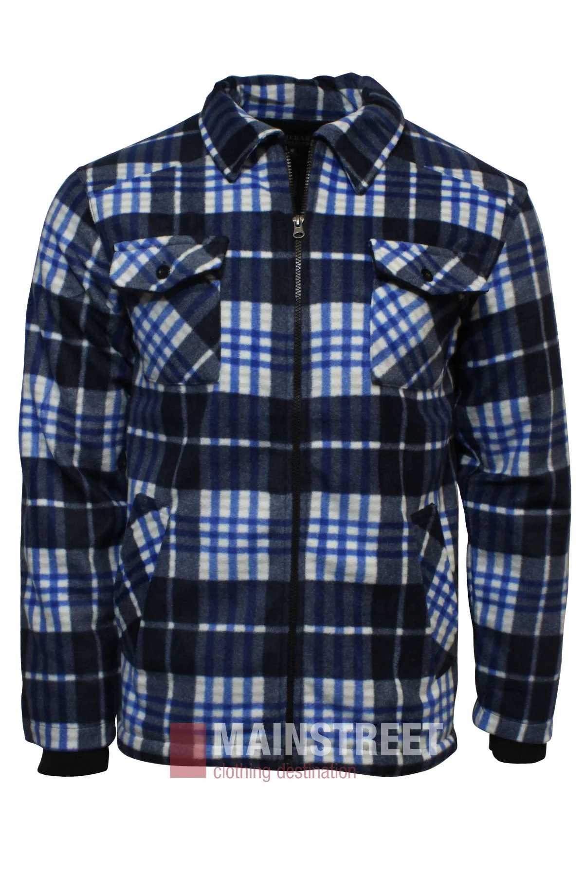 Pilbara Sherpa Lined Check Jacket