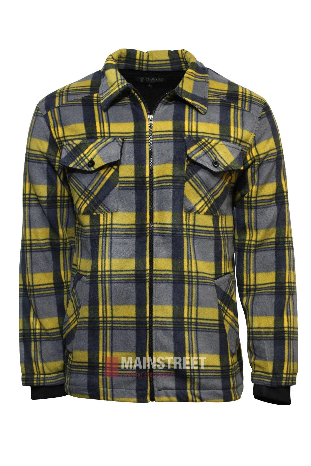 Pilbara Sherpa Lined Check Jacket