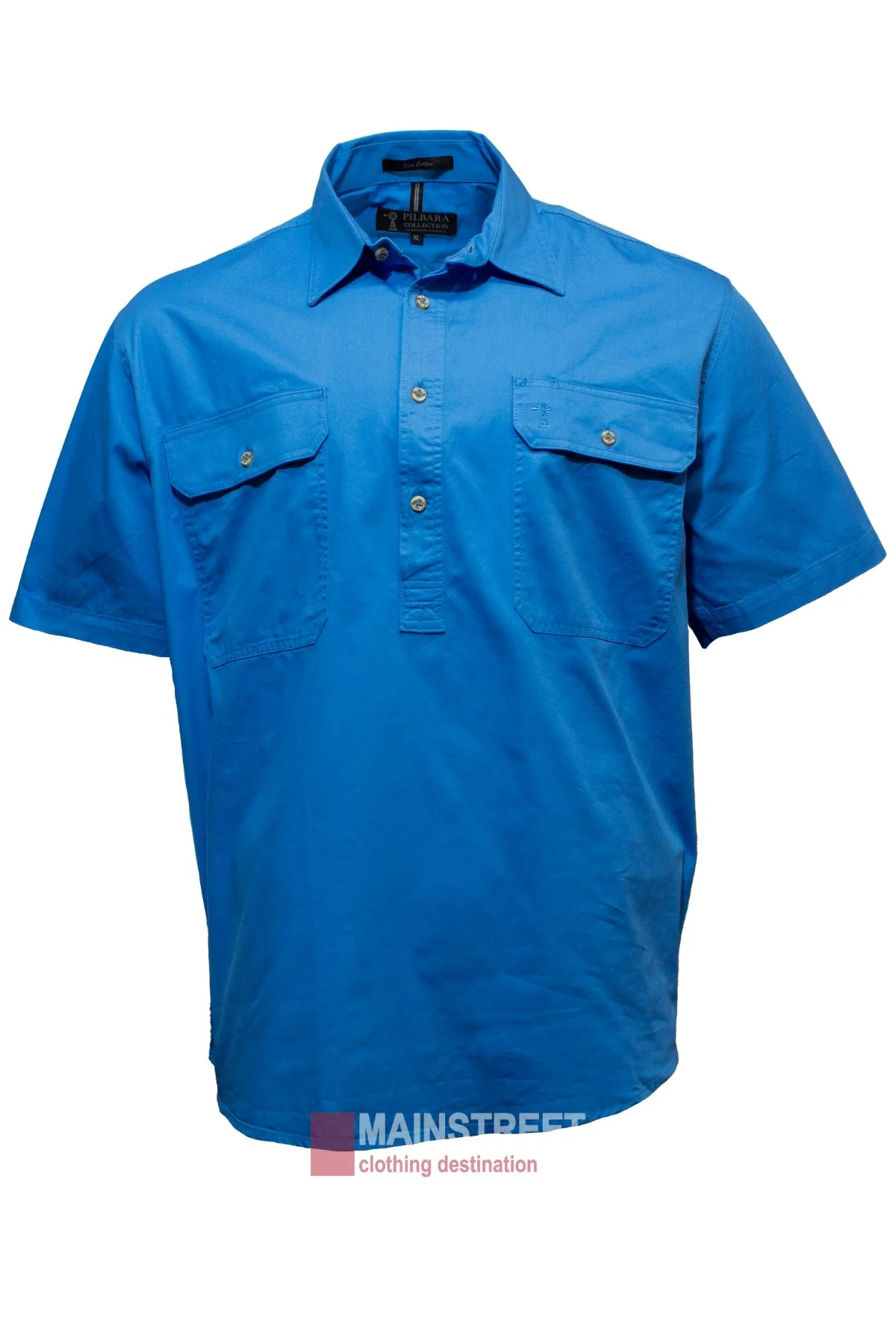 Pilbara Short Sleeve Closed Front