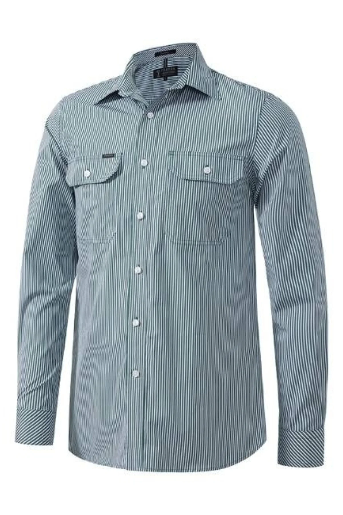 Pilbara Stripe Double Pocket Shirt