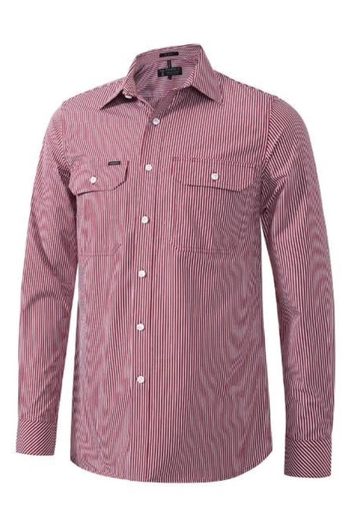 Pilbara Stripe Double Pocket Shirt