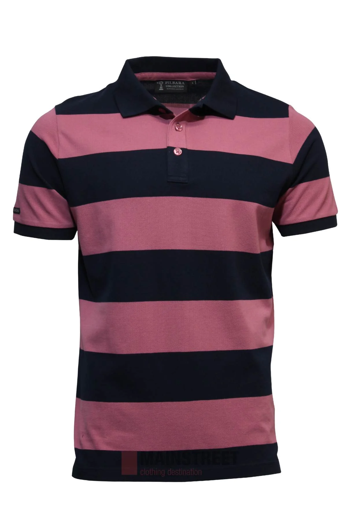 Pilbara Striped Polo