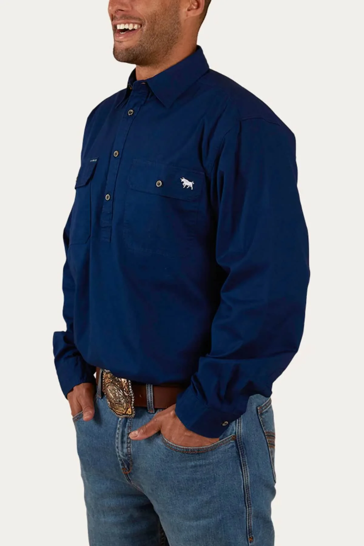 Ringers Western King River Half Button Shirt - Image 2