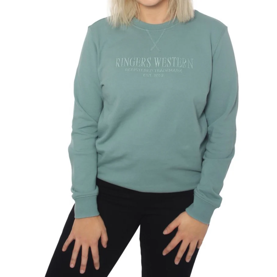 Ringers Western Kooyong Womens Crew Neck Pullover