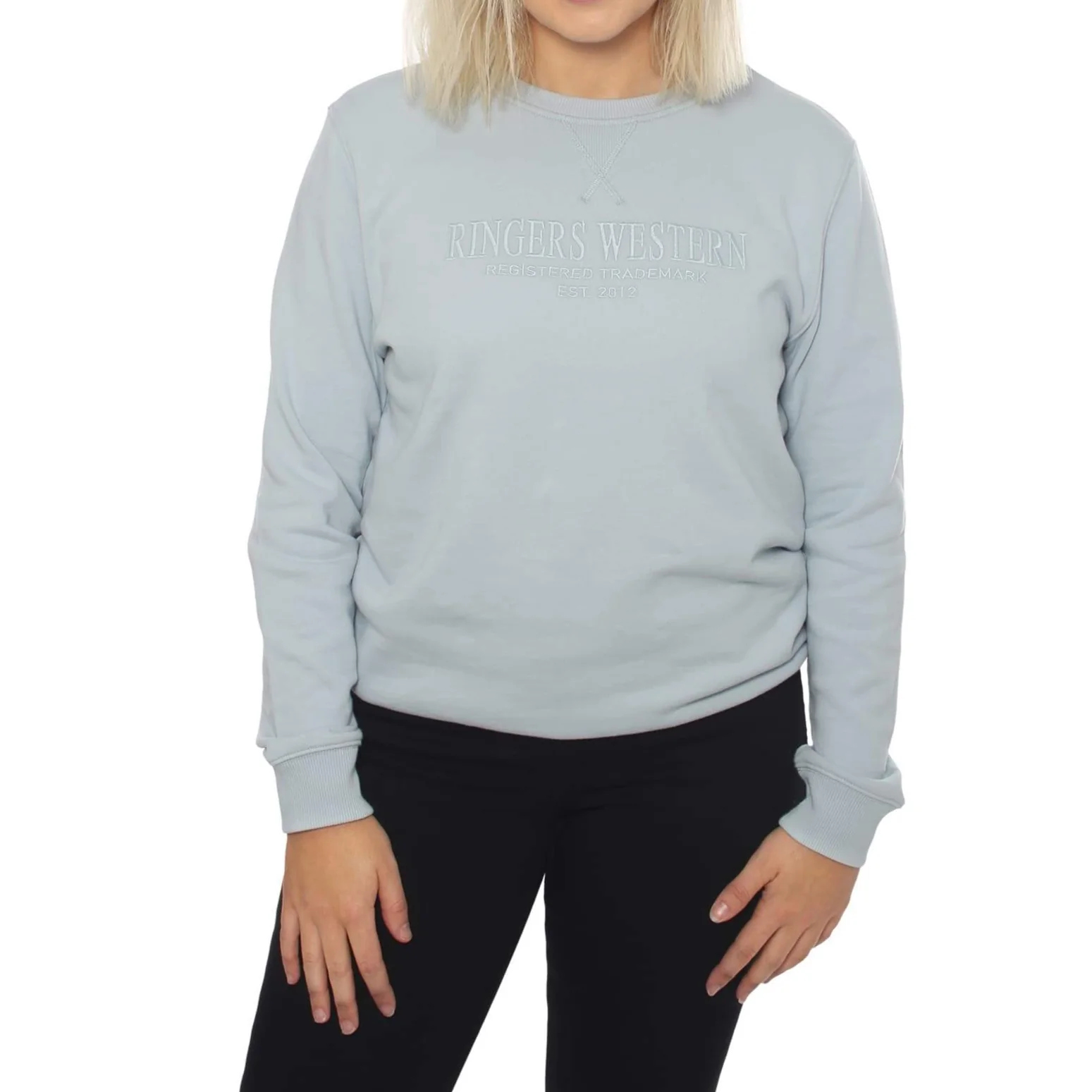 Ringers Western Kooyong Womens Crew Neck Pullover - Image 3