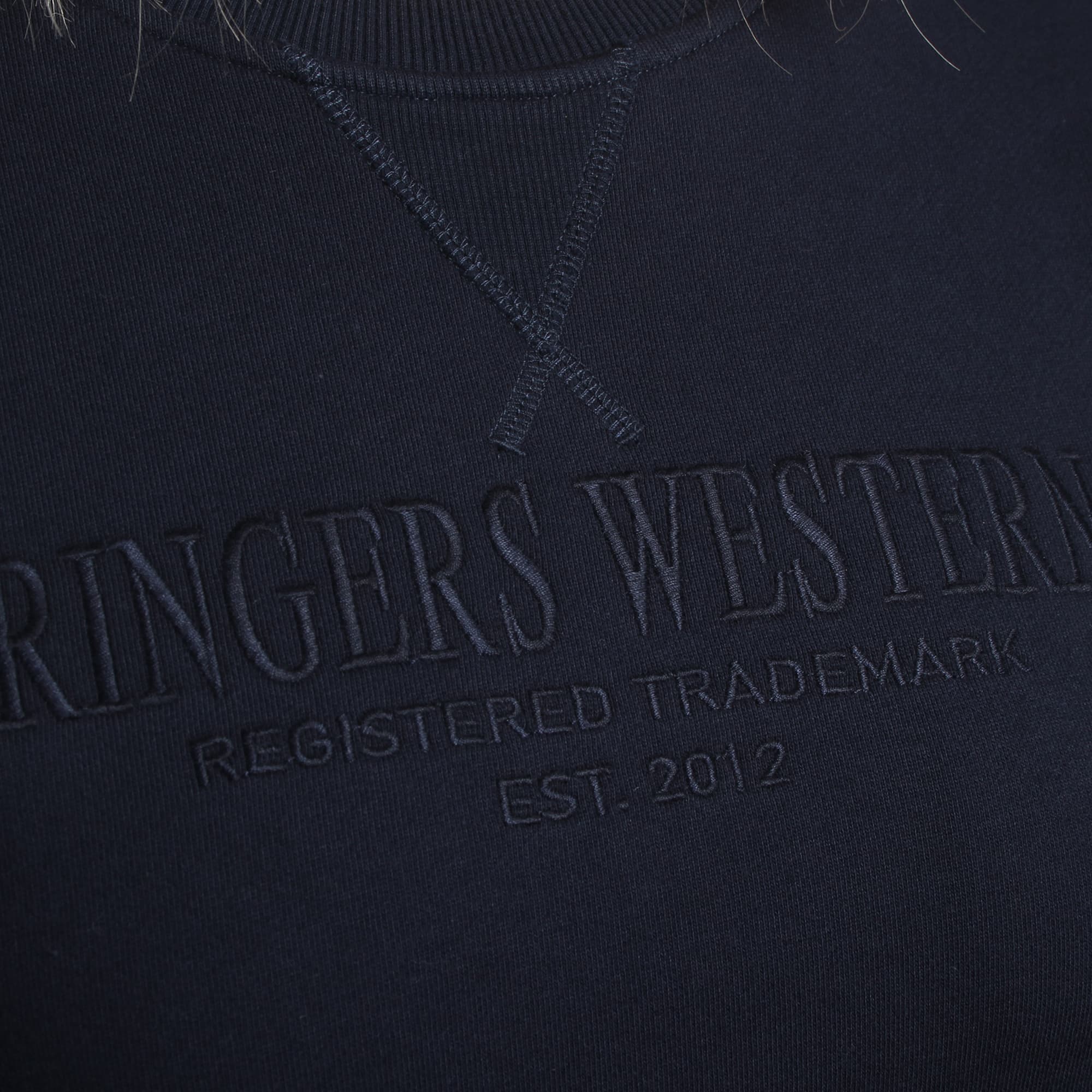 Ringers Western Kooyong Womens Crew Neck Pullover - Image 7