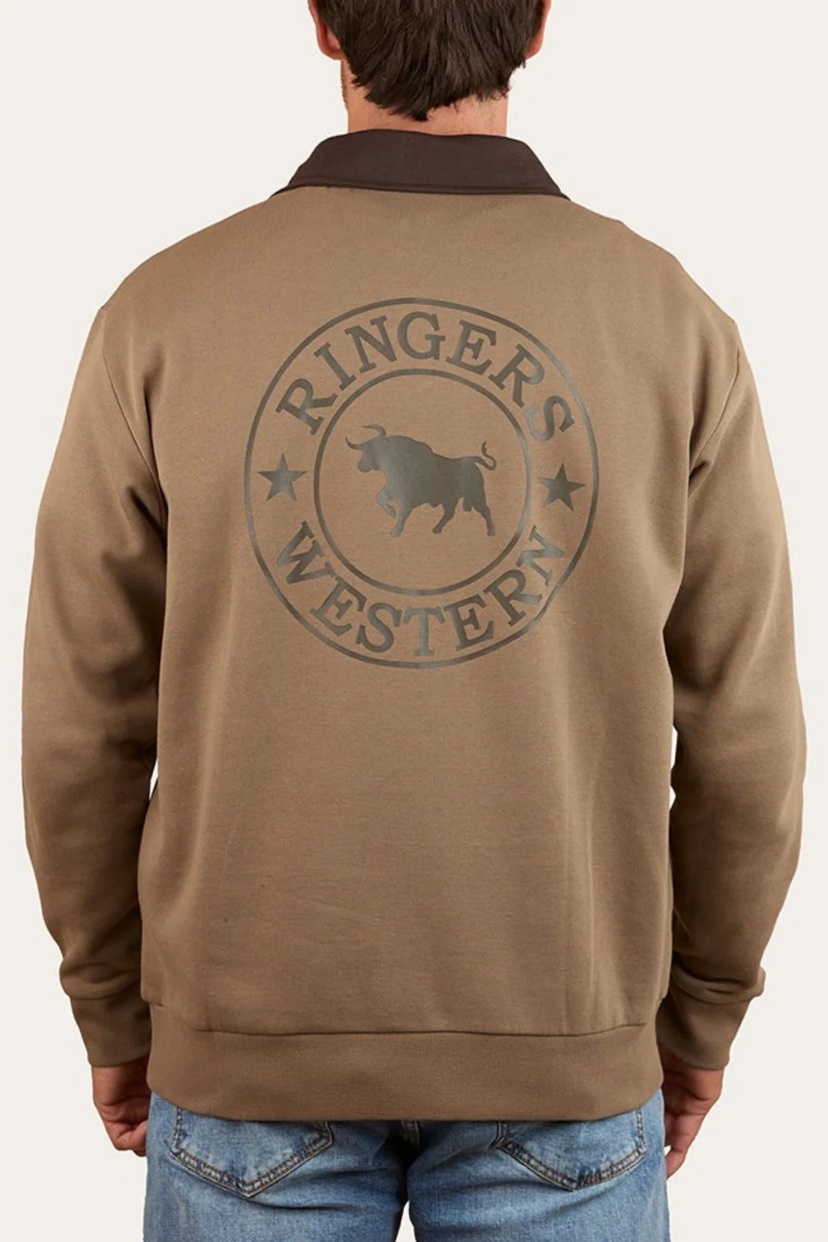 Ringers Western Lachlan 1/4 Zip Crew - Image 2