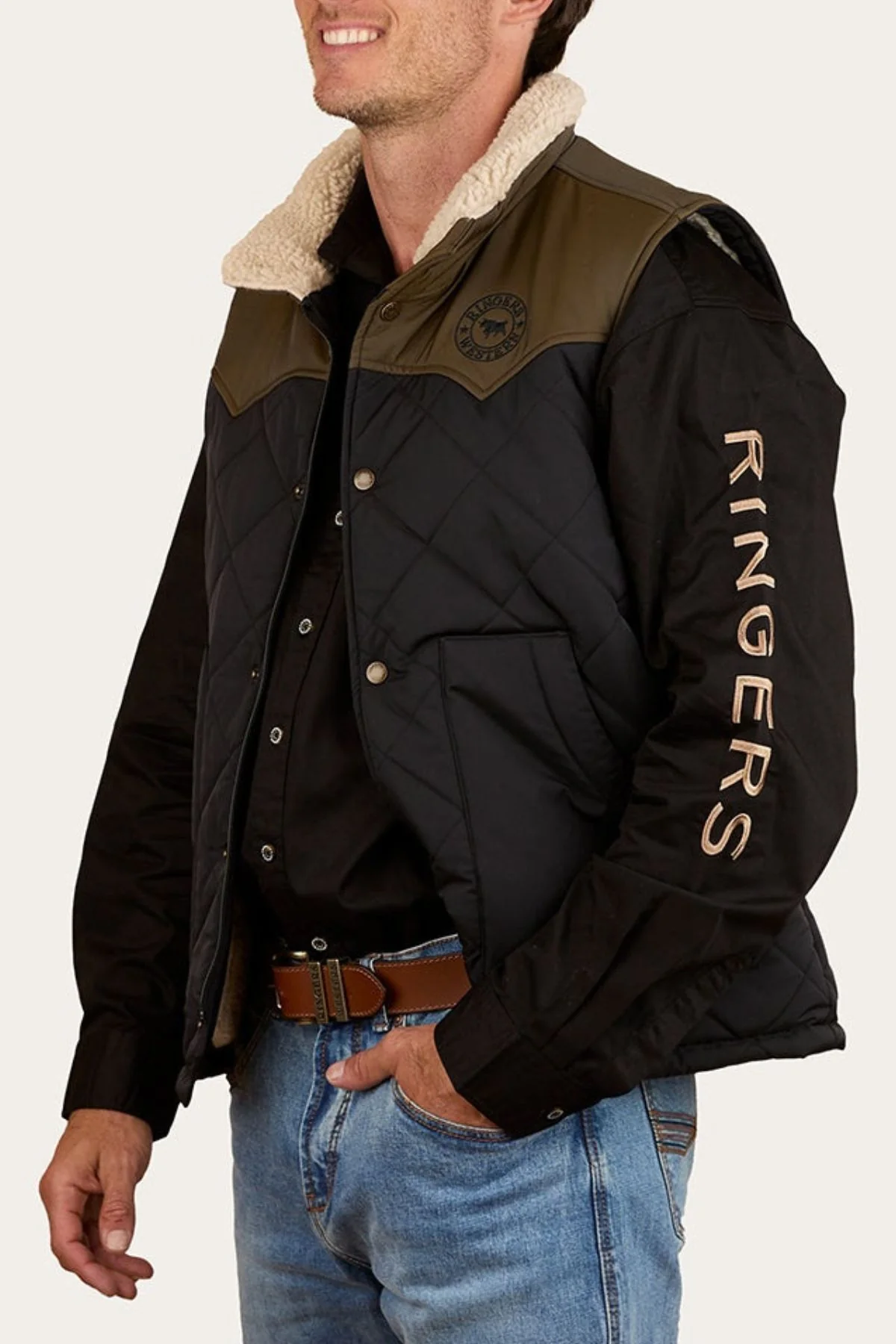 Ringers Western McKinlay Puffer Vest - Image 4