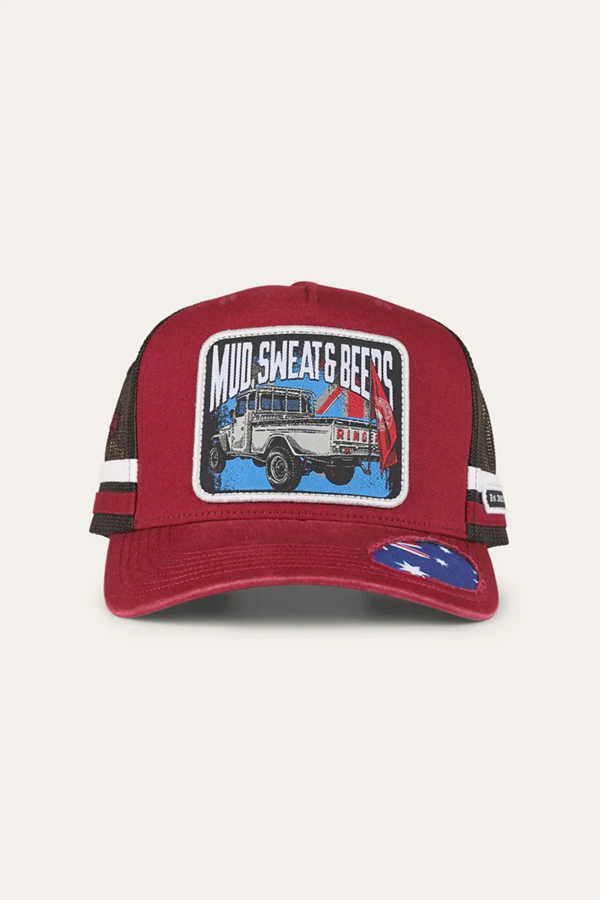 Ringers Western Mud Sweat Beers Deep Fit Trucker Cap - Image 2