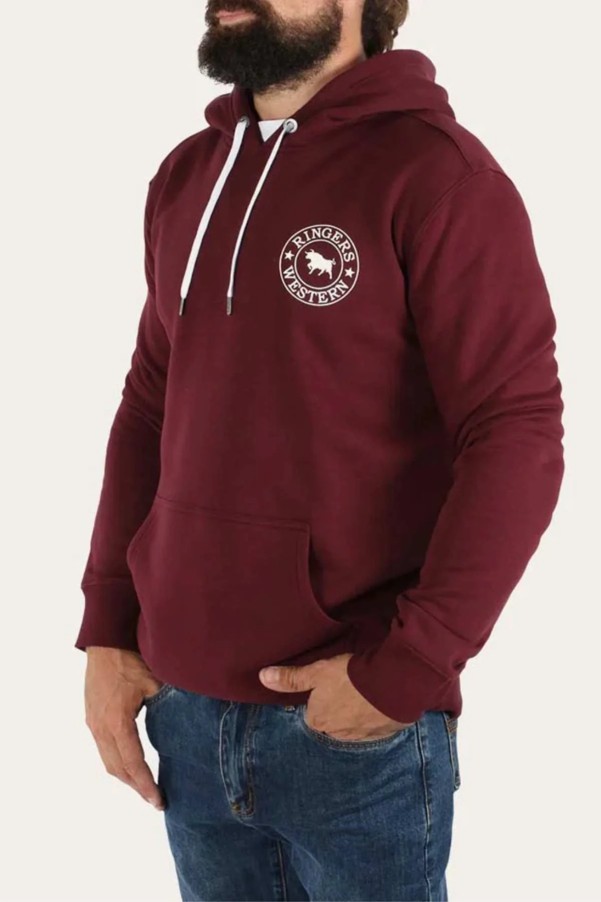 Ringers Western Signature Bull Pullover Hoodie - Image 2