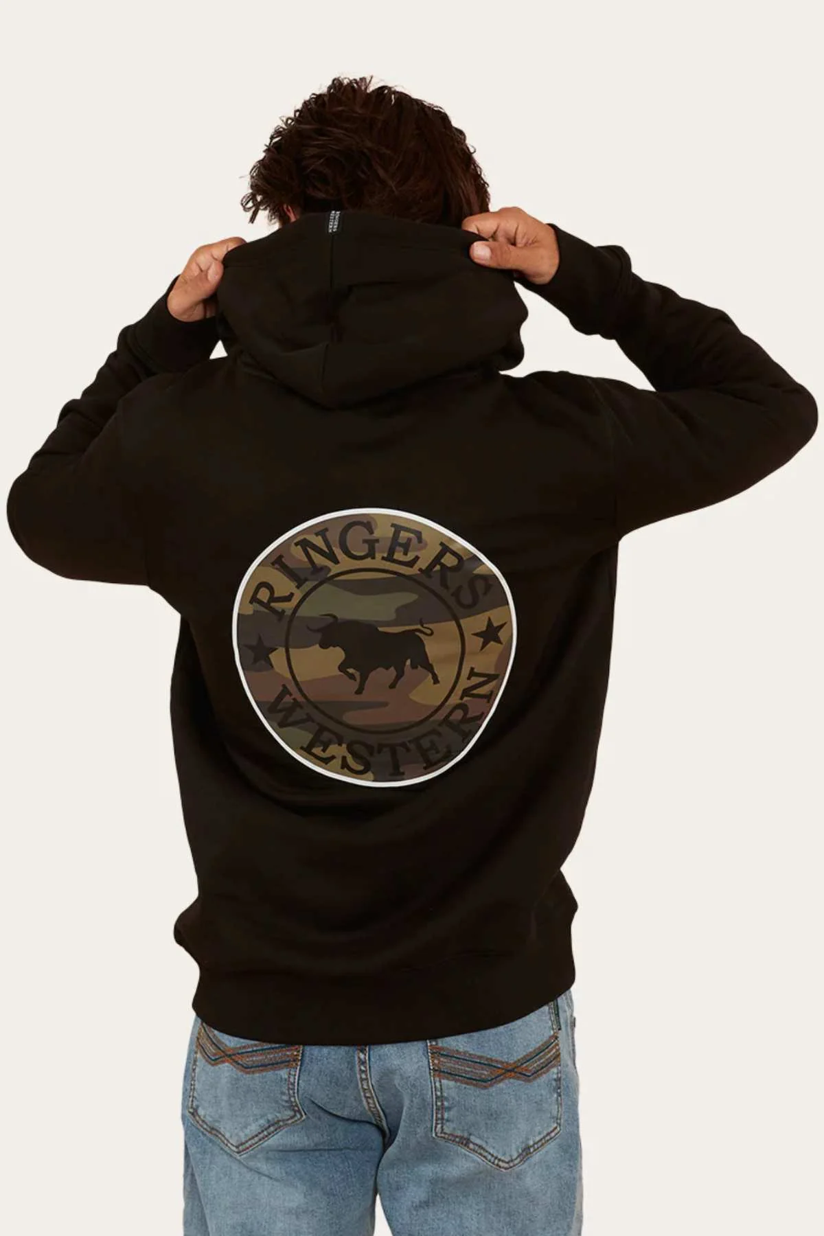 Ringers Western Signature Bull Pullover Hoodie - Image 3