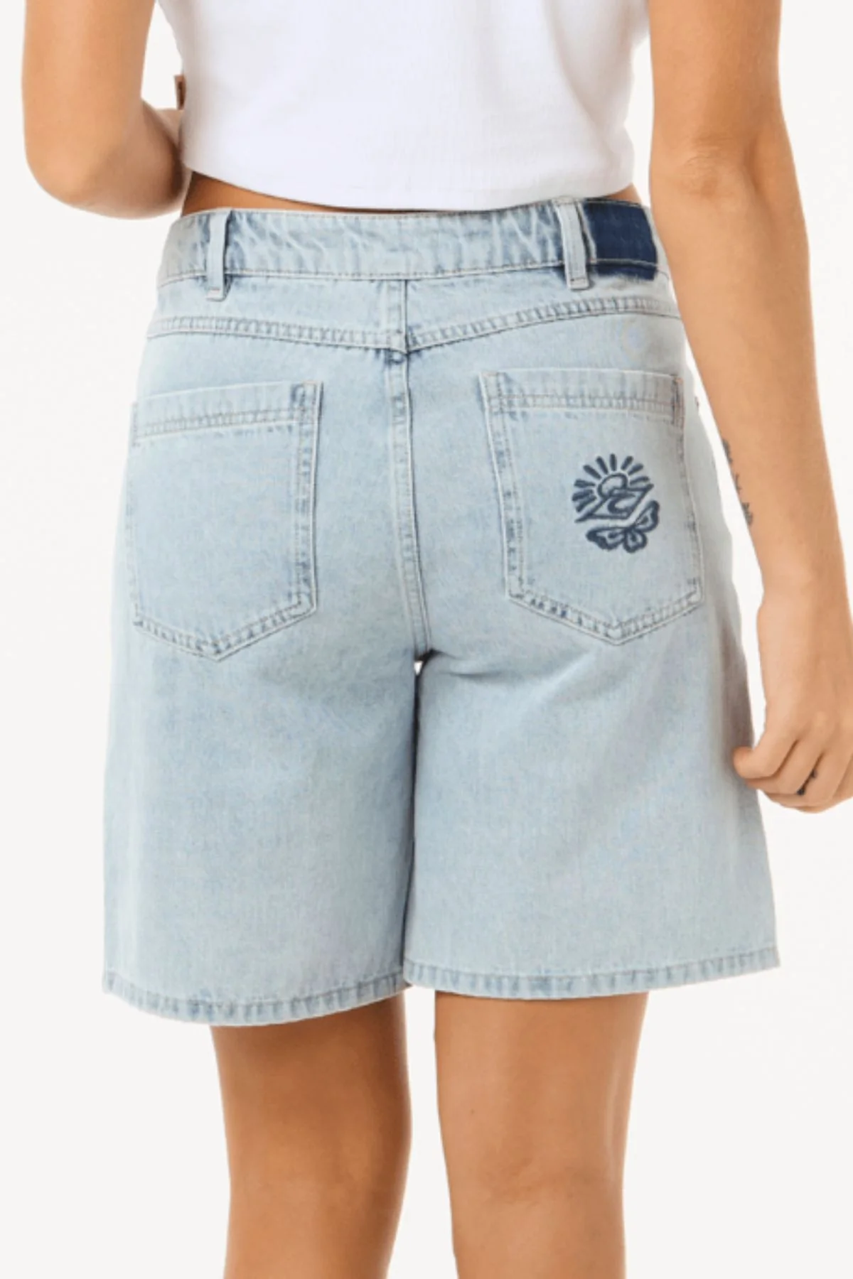 Rip Curl Aggie Relaxed Denim Short - Image 2
