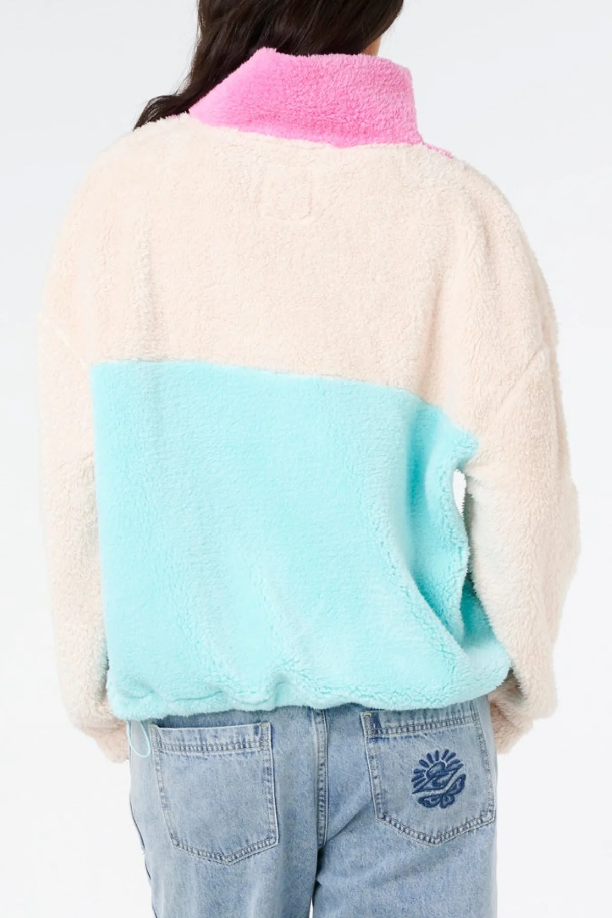 Rip Curl Block Party II Zip Through Polar Fleece - Image 2