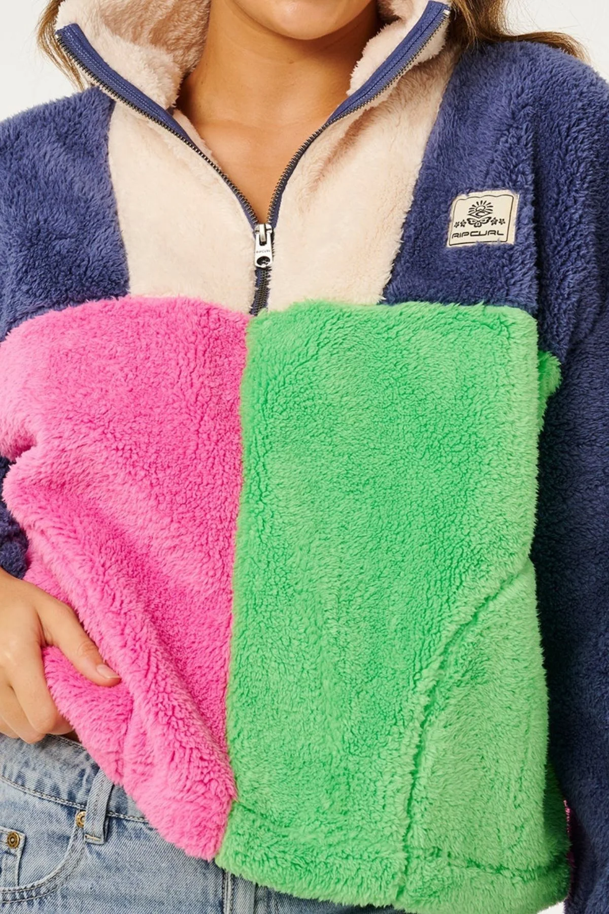 Rip Curl Block Party Polar Fleece - Image 3