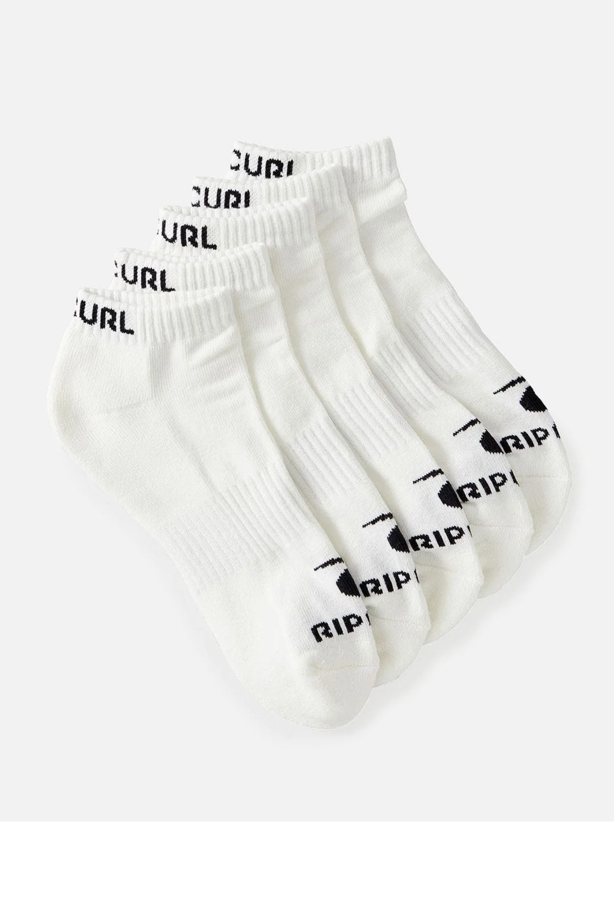 Rip Curl Brand Ankle Sock 5 Pack