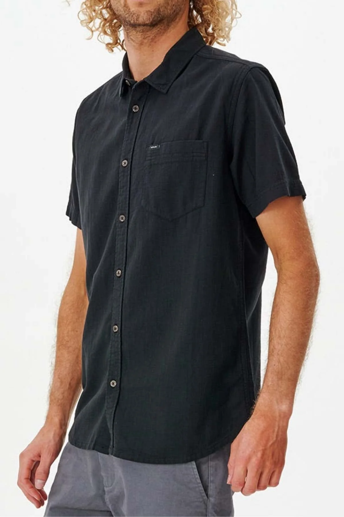Rip Curl Classic Surf Washed Short Sleeve Shirt - Image 2