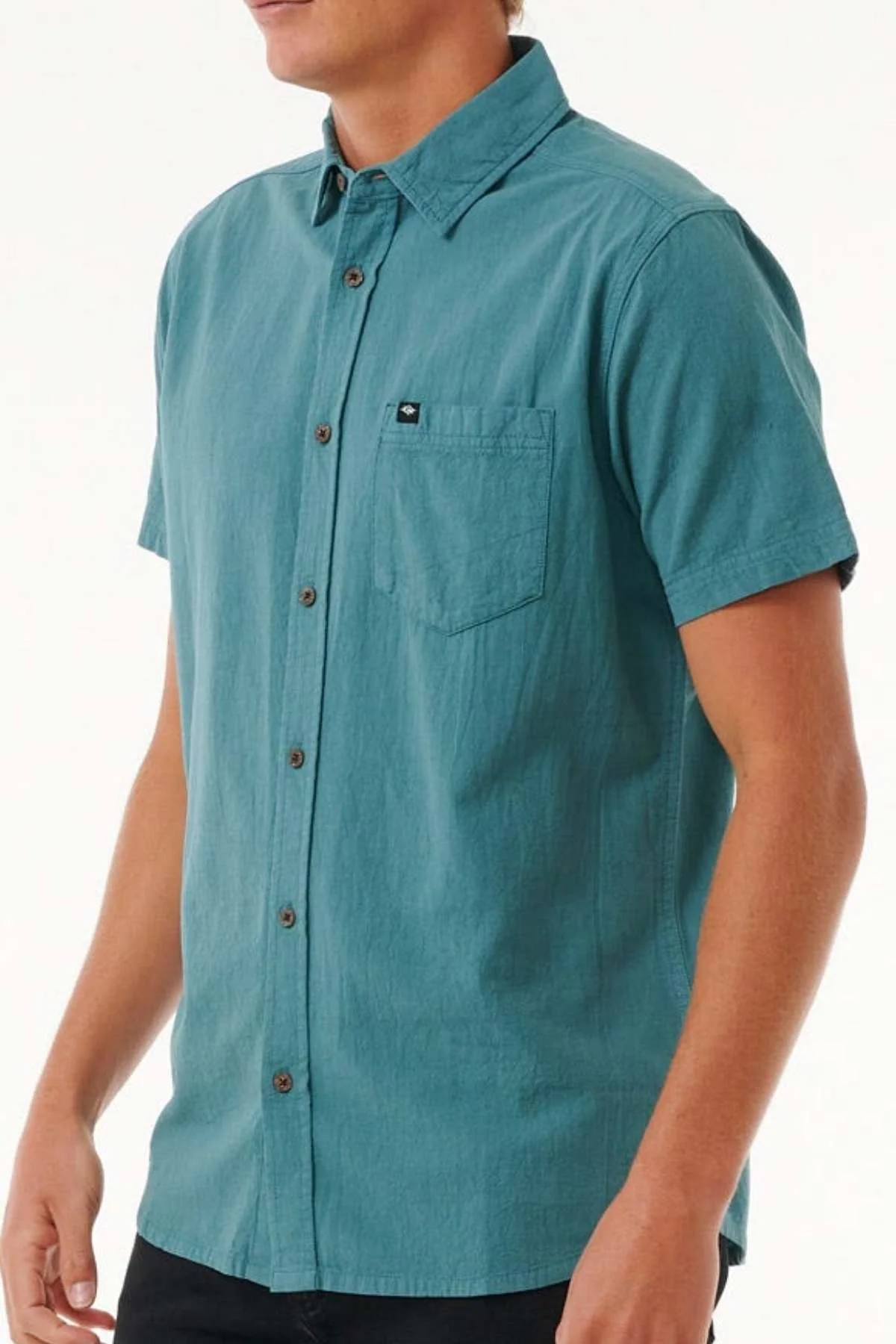 Rip Curl Classic Surf Washed Short Sleeve Shirt - Image 2
