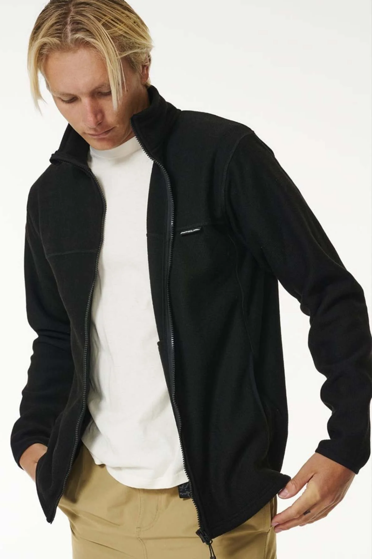 Rip Curl Journeys Grid Polar Fleece - Image 2