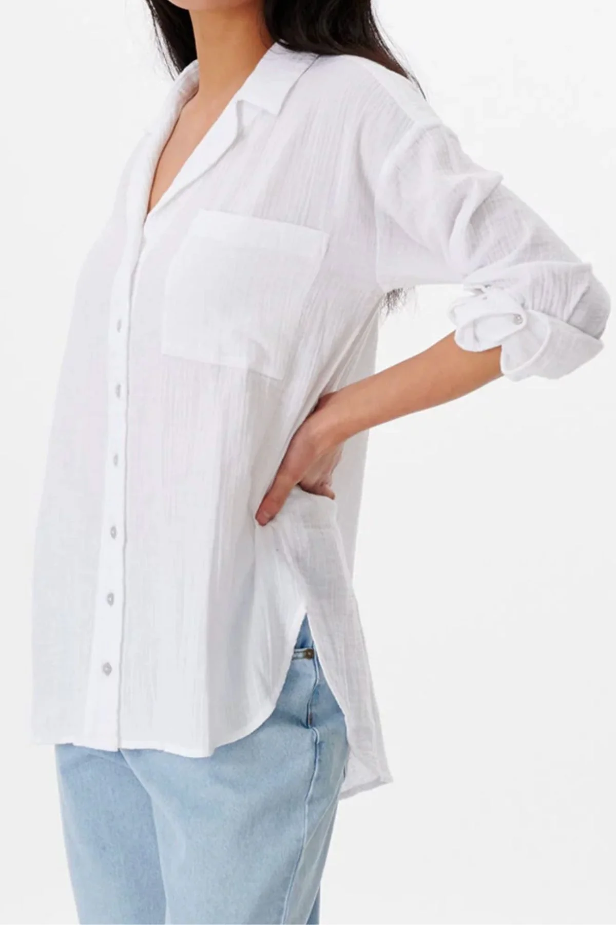 Rip Curl Premium Surf Long Sleeve Button Up Shirt - Image 3