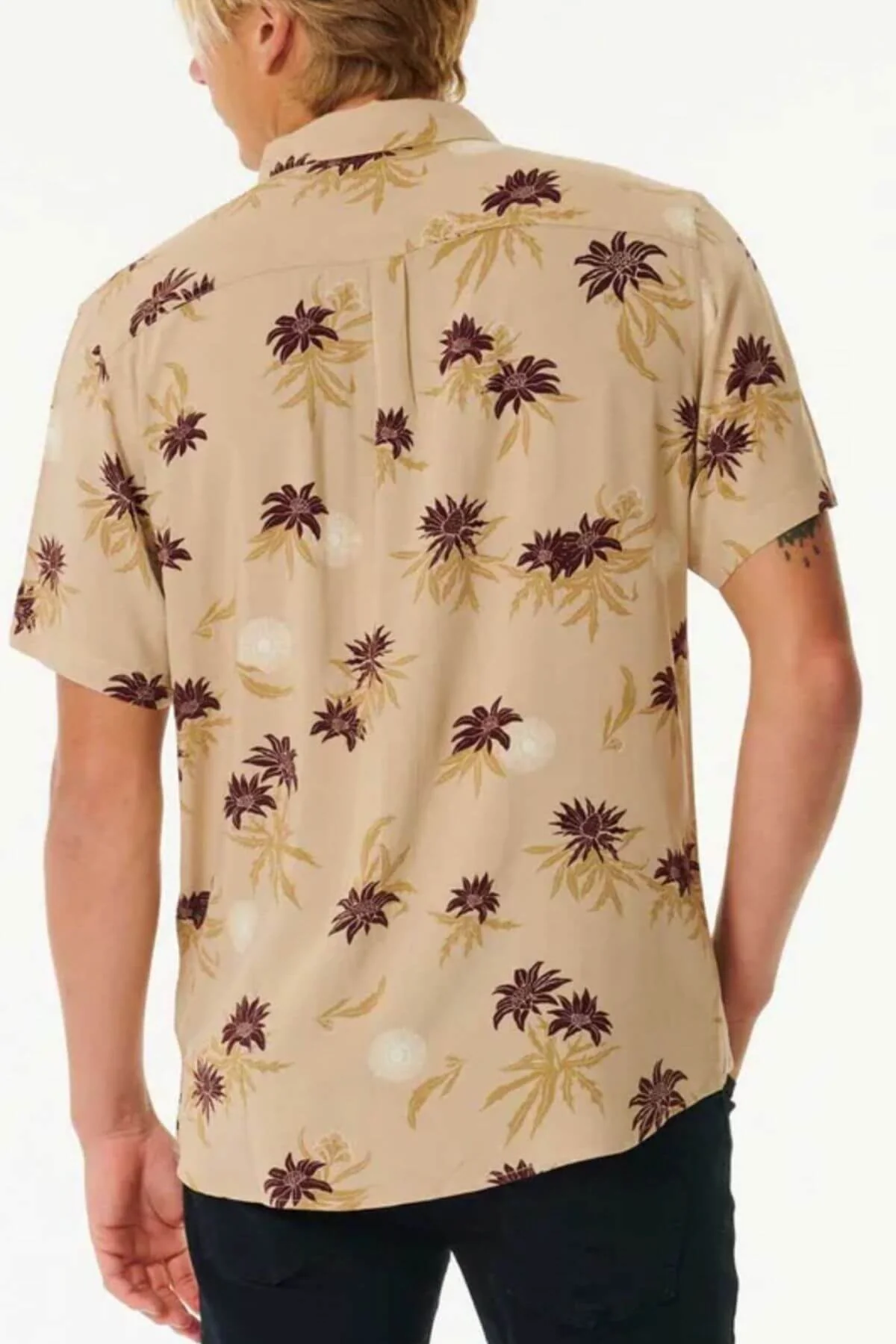 Rip Curl Sun Razed Floral Short Sleeve Shirt - Image 2
