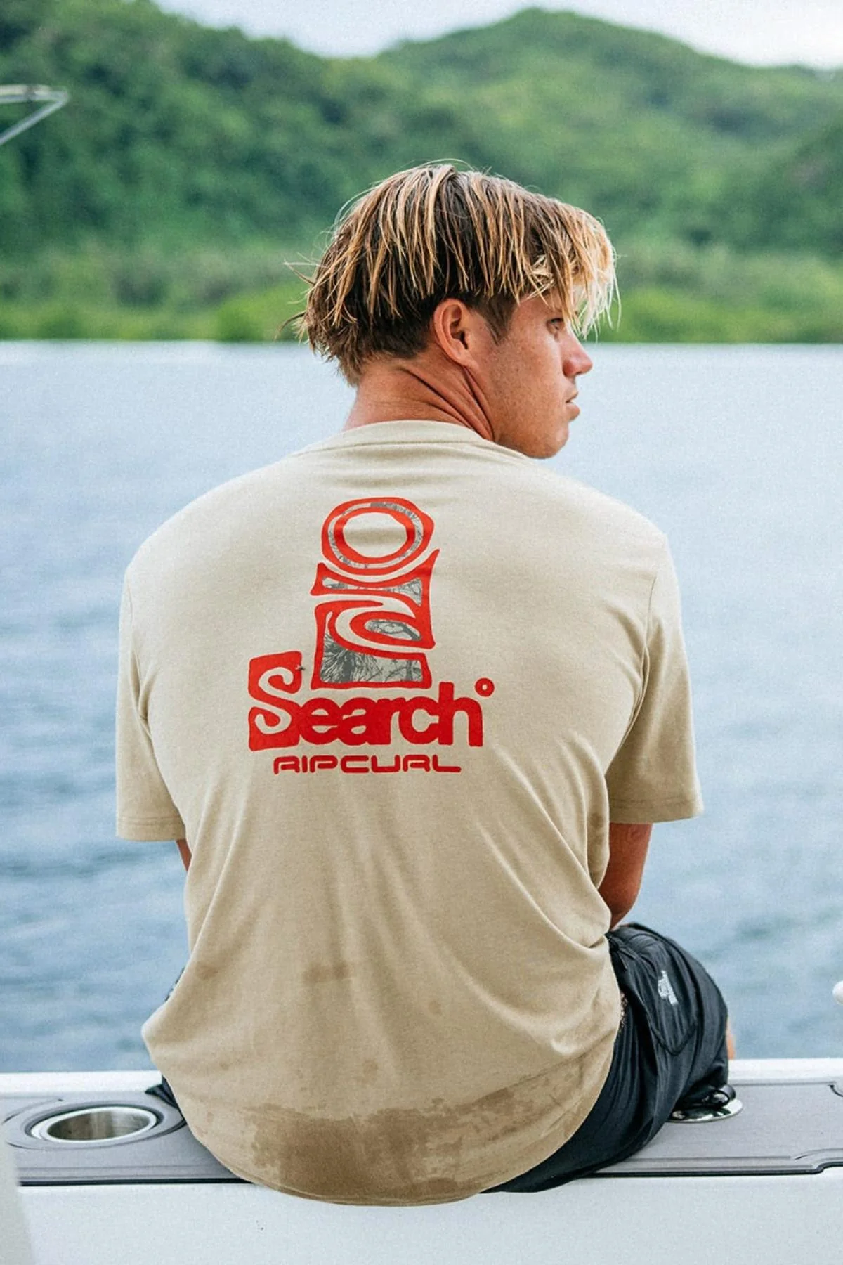Rip Curl Vaporcool Search Stack Tee - Image 2