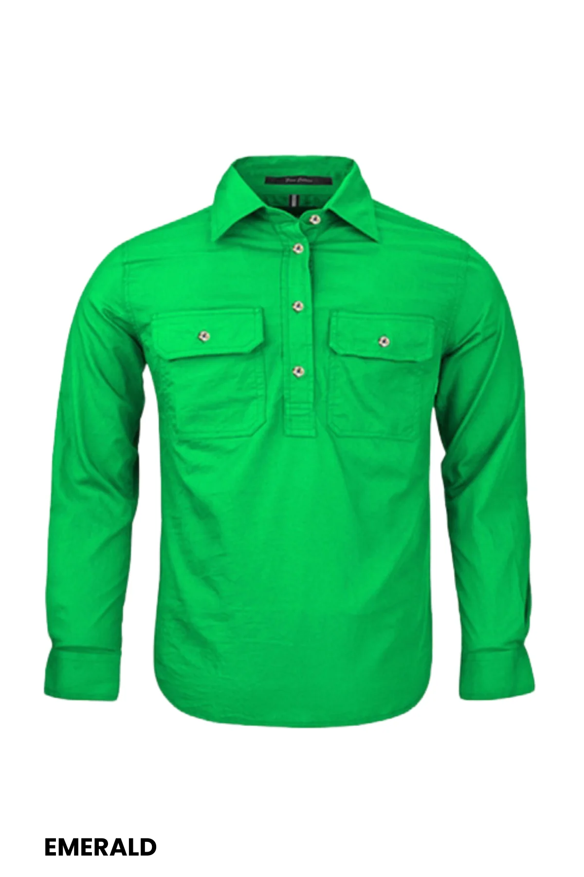 Pilbara Kids Closed Front Shirt - Image 4