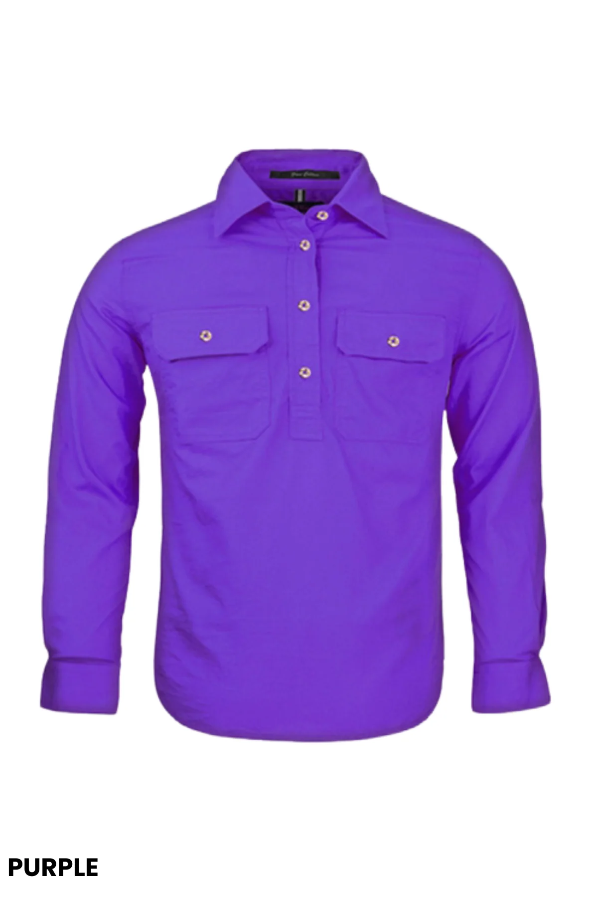 Pilbara Kids Closed Front Shirt - Image 7