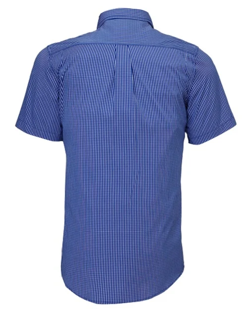 Pilbara Short Sleeve Check Double Pocket Shirt - Image 2