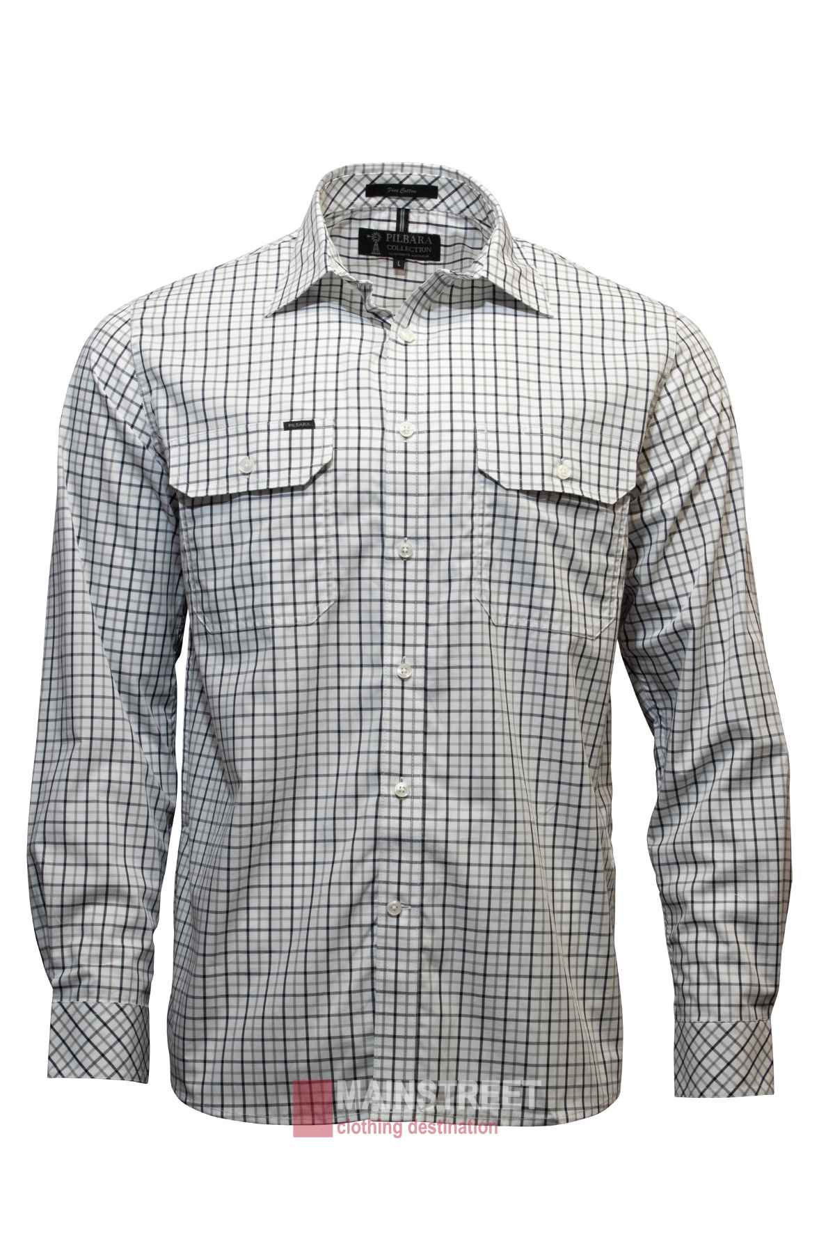 Ritemate Pilbara Check Double Pocket Shirt