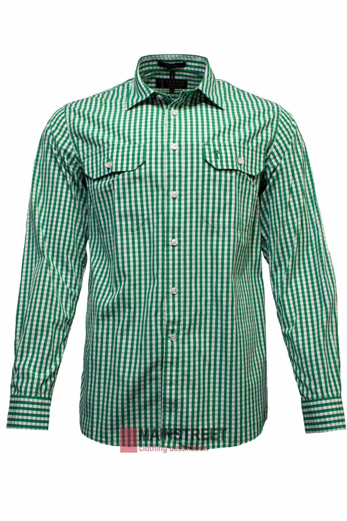 Pilbara Check Double Pocket Shirt