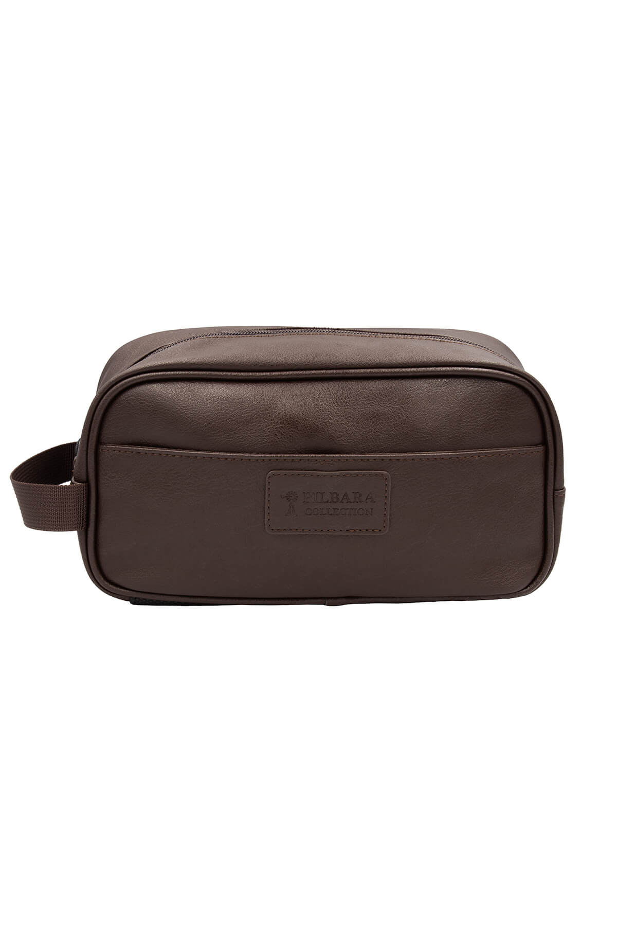 Pilbara Leather Toiletry Bag