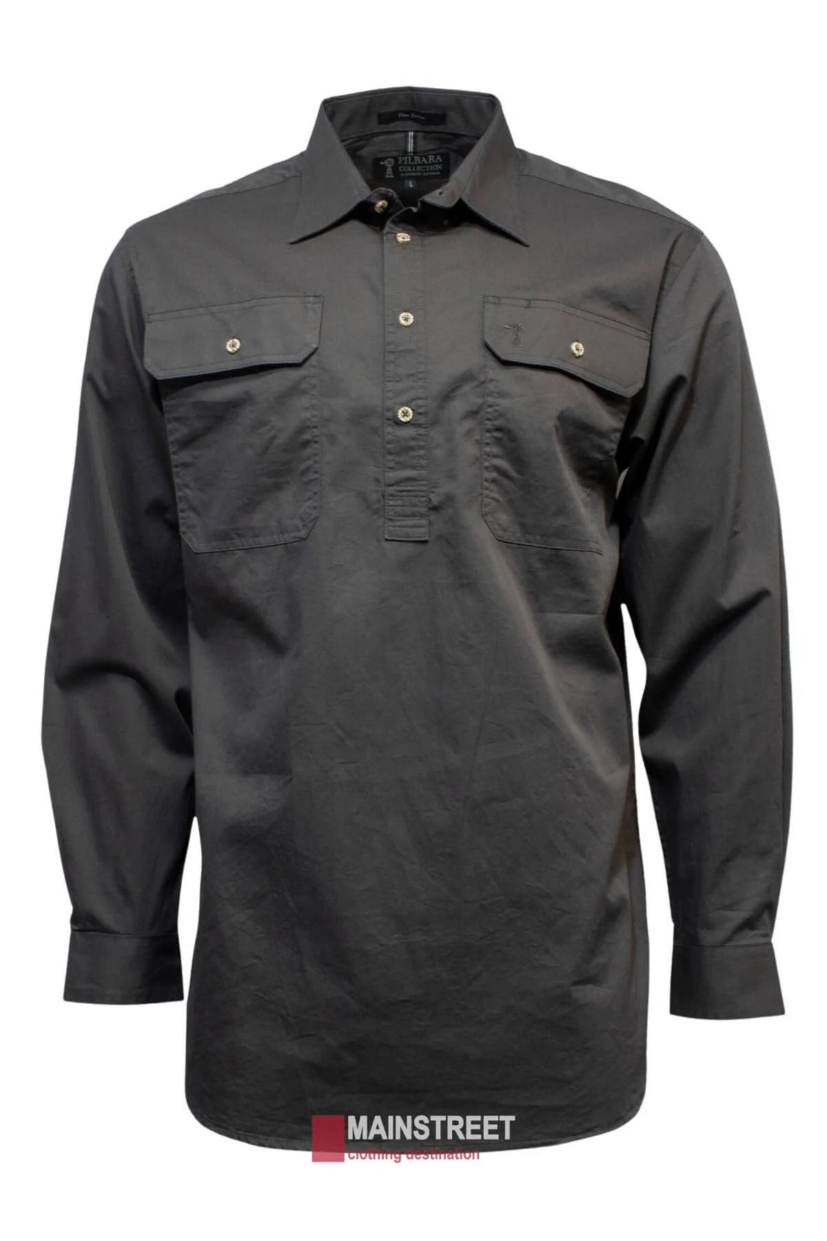 Pilbara Long Sleeve Closed Front Shirt