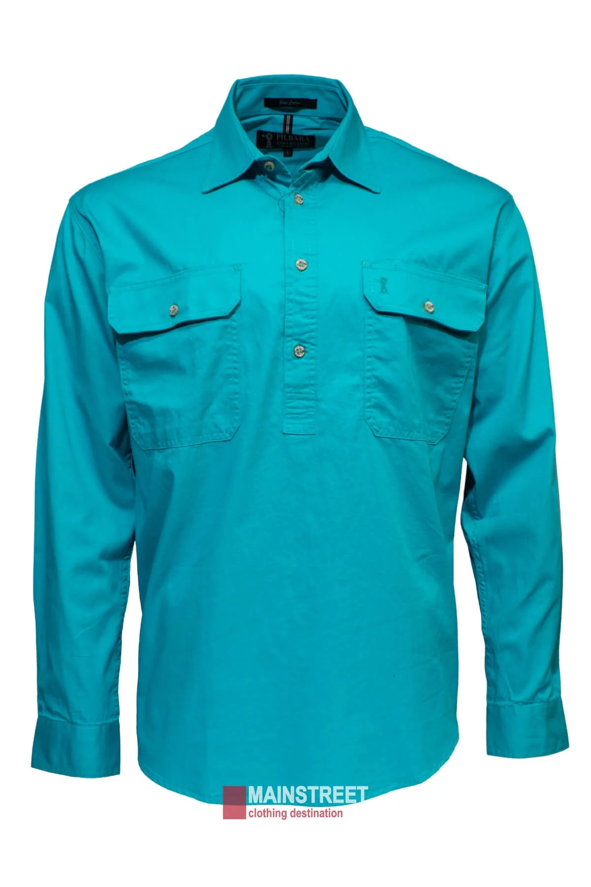 Pilbara Long Sleeve Closed Front Shirt