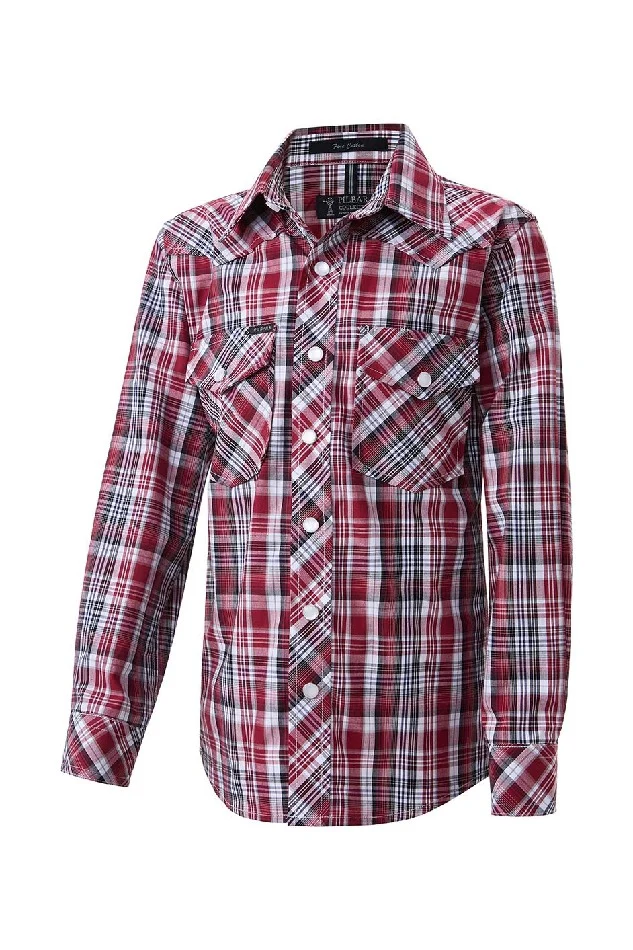 Pilbara Western Snap Button Long Sleeve Shirt - Image 2