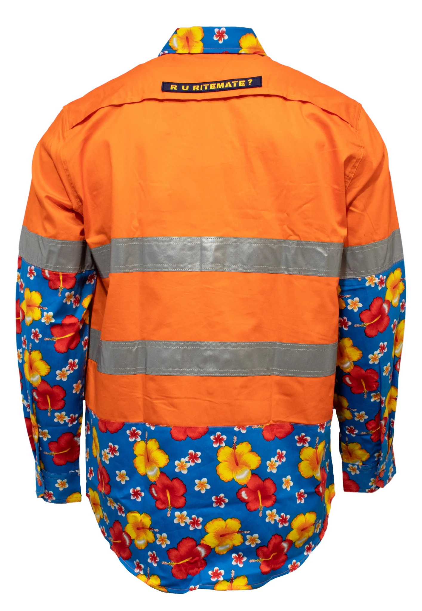 Ritemate R U Hi Vis Taped Vented Open Front Light Weight Shirt - Image 5