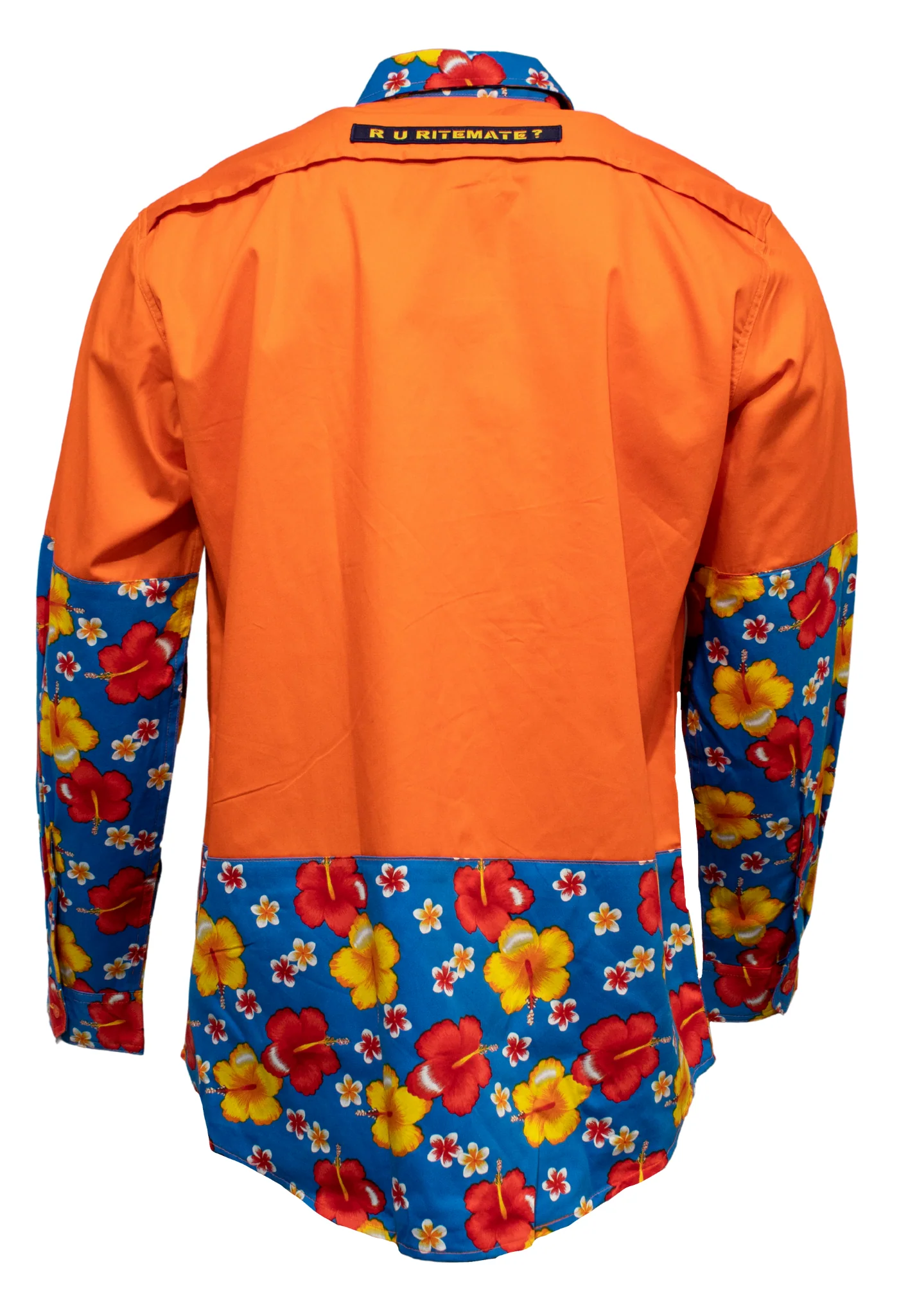 Ritemate R U Hi Vis Vented Open Front Light Weight Shirt - Image 4