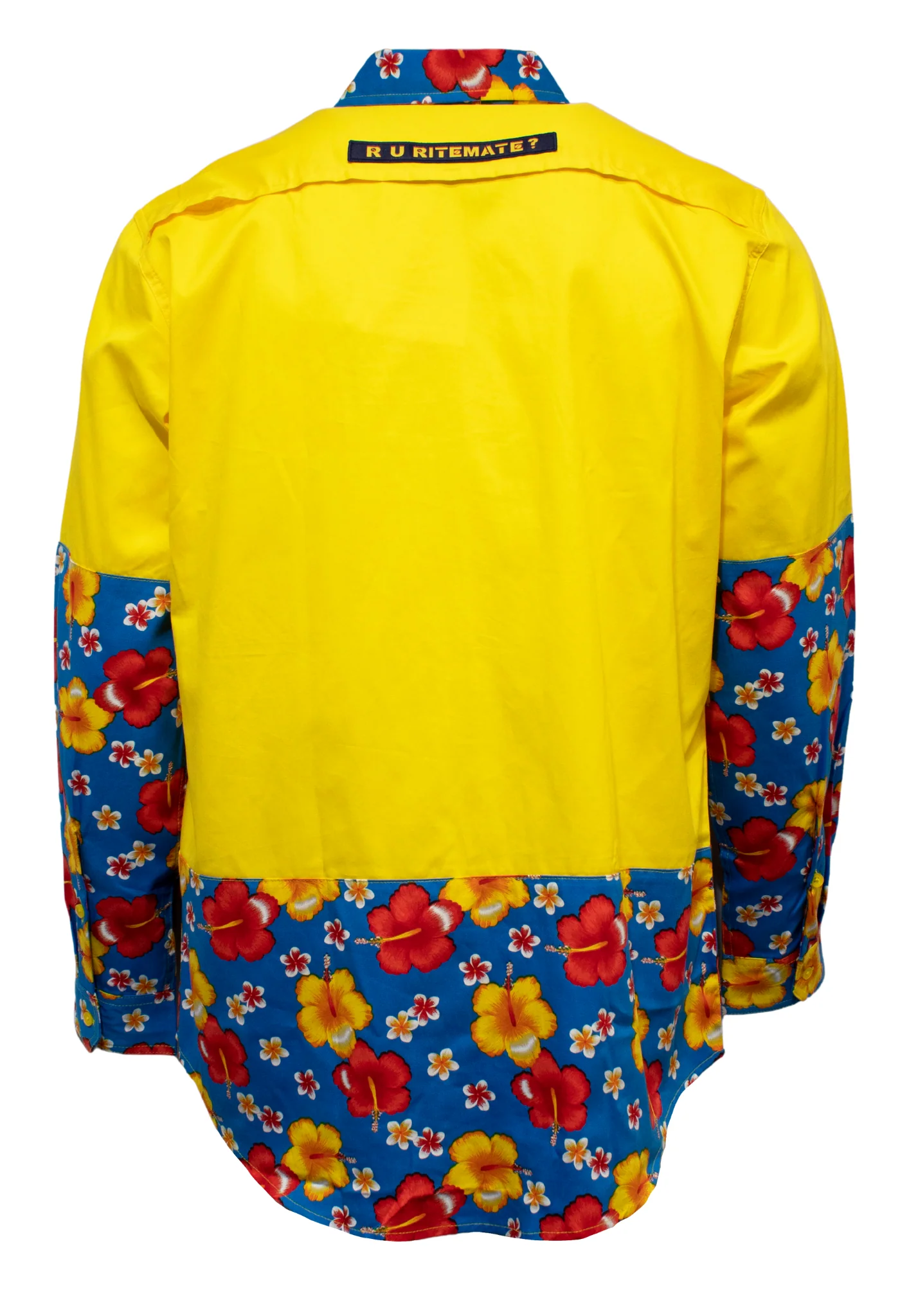 Ritemate R U Hi Vis Vented Open Front Light Weight Shirt - Image 5