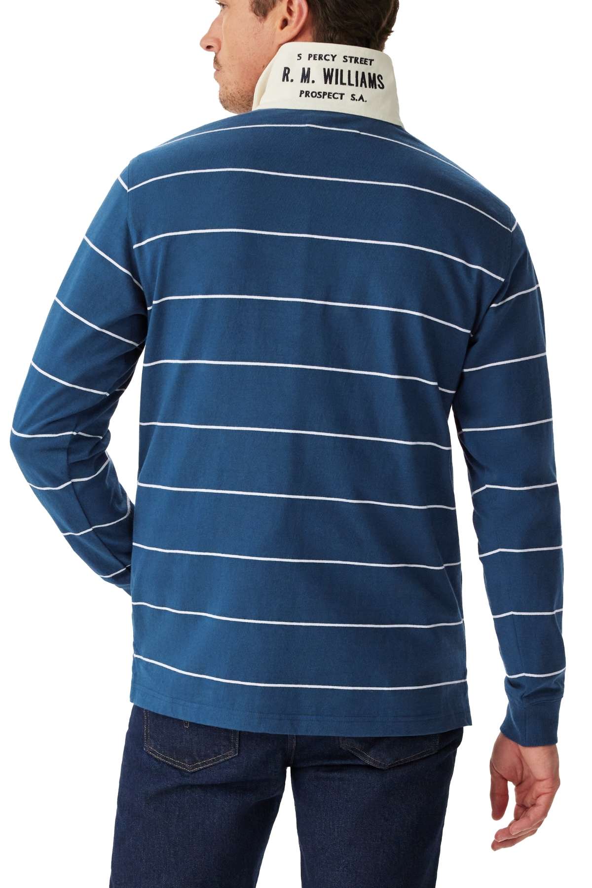 RM Williams Albany Stripe Rugby - Image 3