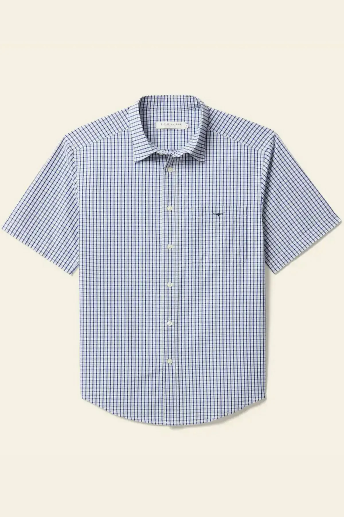 RM Williams Augusta Poplin Short Sleeve Shirt