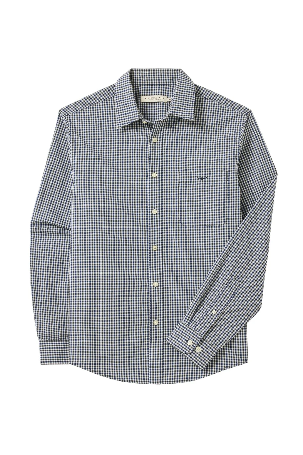 RM Williams Classic Poplin Check Shirt