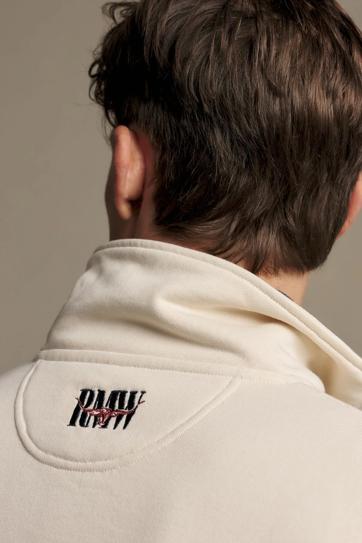 RM Williams Classic RMW 1/4 Zip Sweatshirt - Image 5