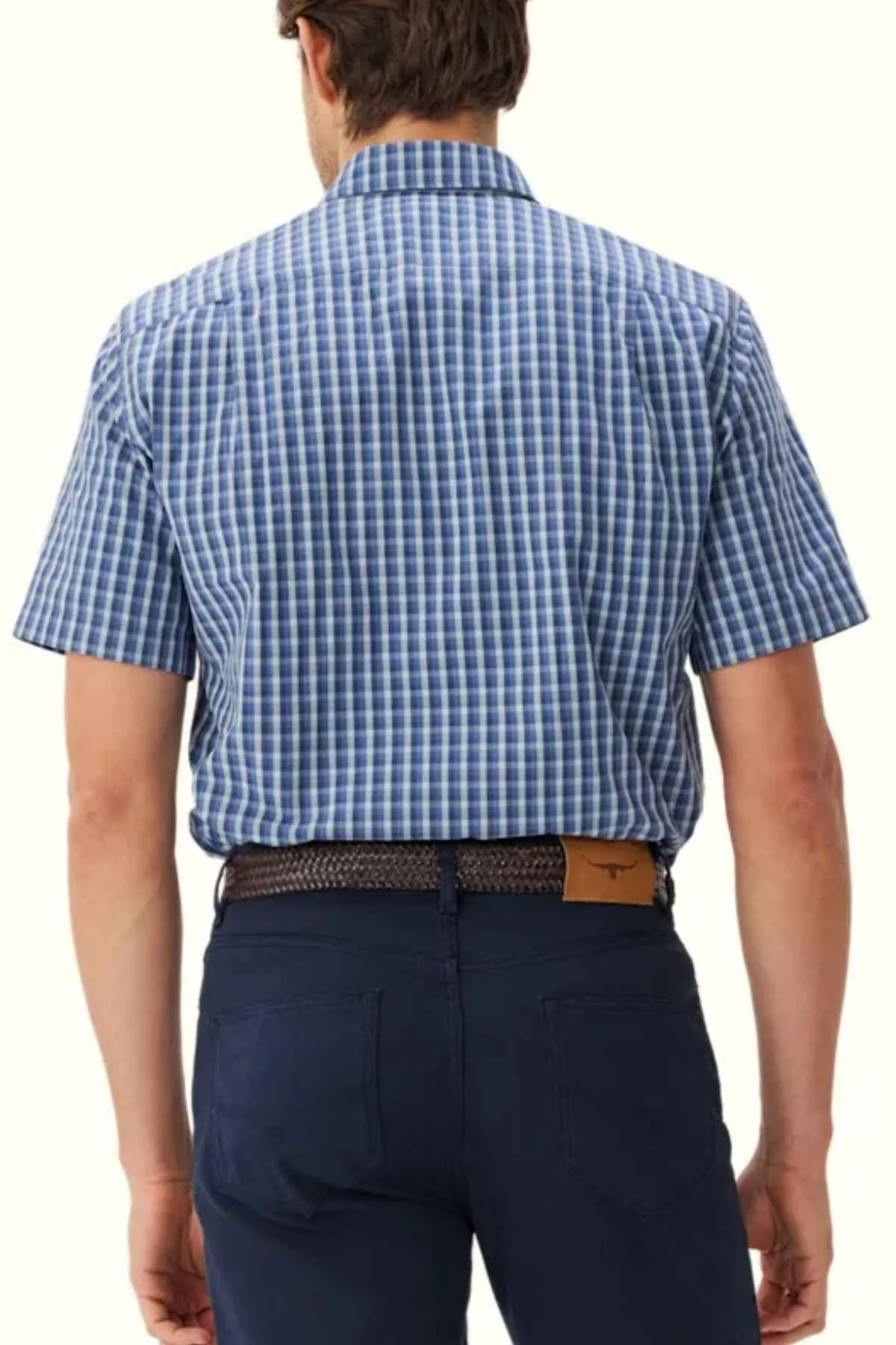 RM Williams Classic Short Sleeve Shirt - Image 3