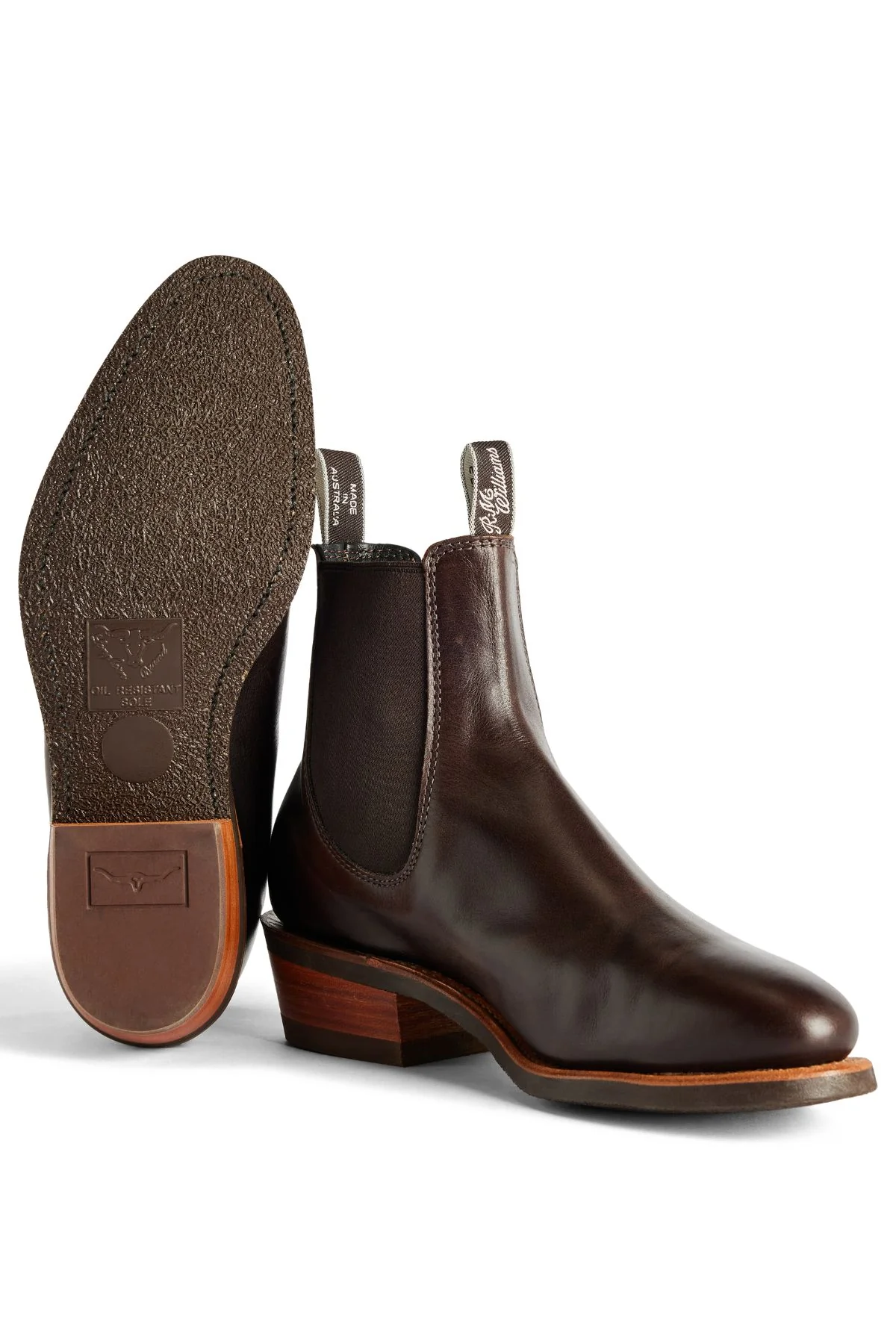 RM Williams Comfort Lady Yearling Rubber Sole Boot - Image 4